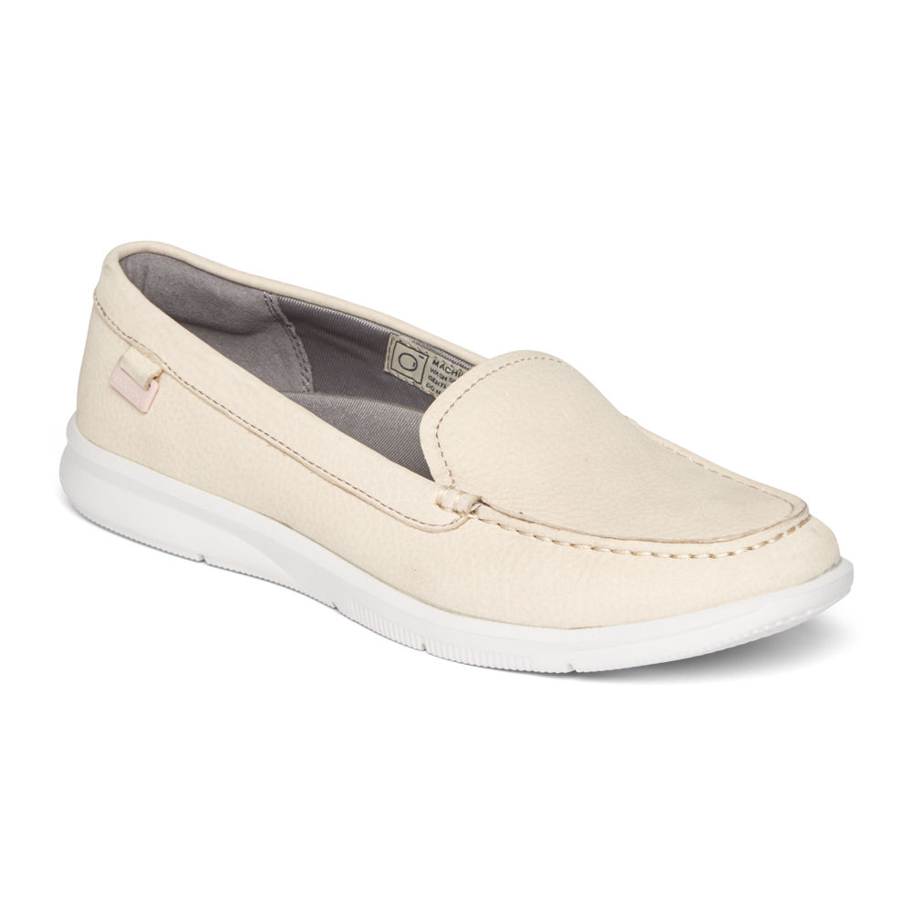 Rockport Loafers Dame Hvite - Ayva Washable - RQCU45903